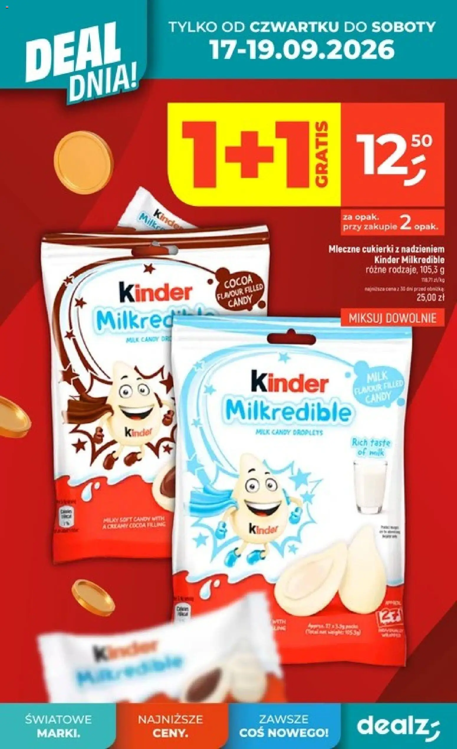 Dealz gazetka - Deal dnia od 17.09.2026 | Strona: 6 | Produkty: Cukierki