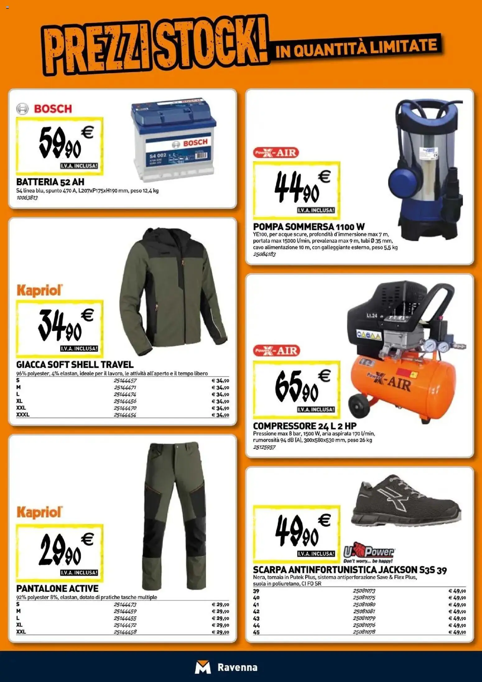 Nuovo TECNOMAT - Straordinari prezzi stock! dal 24/09/2026 > offerte anteprima 🛍️ | Pagina: 21 | Prodotti: Compressore, Cavo, Tubi, Batteria