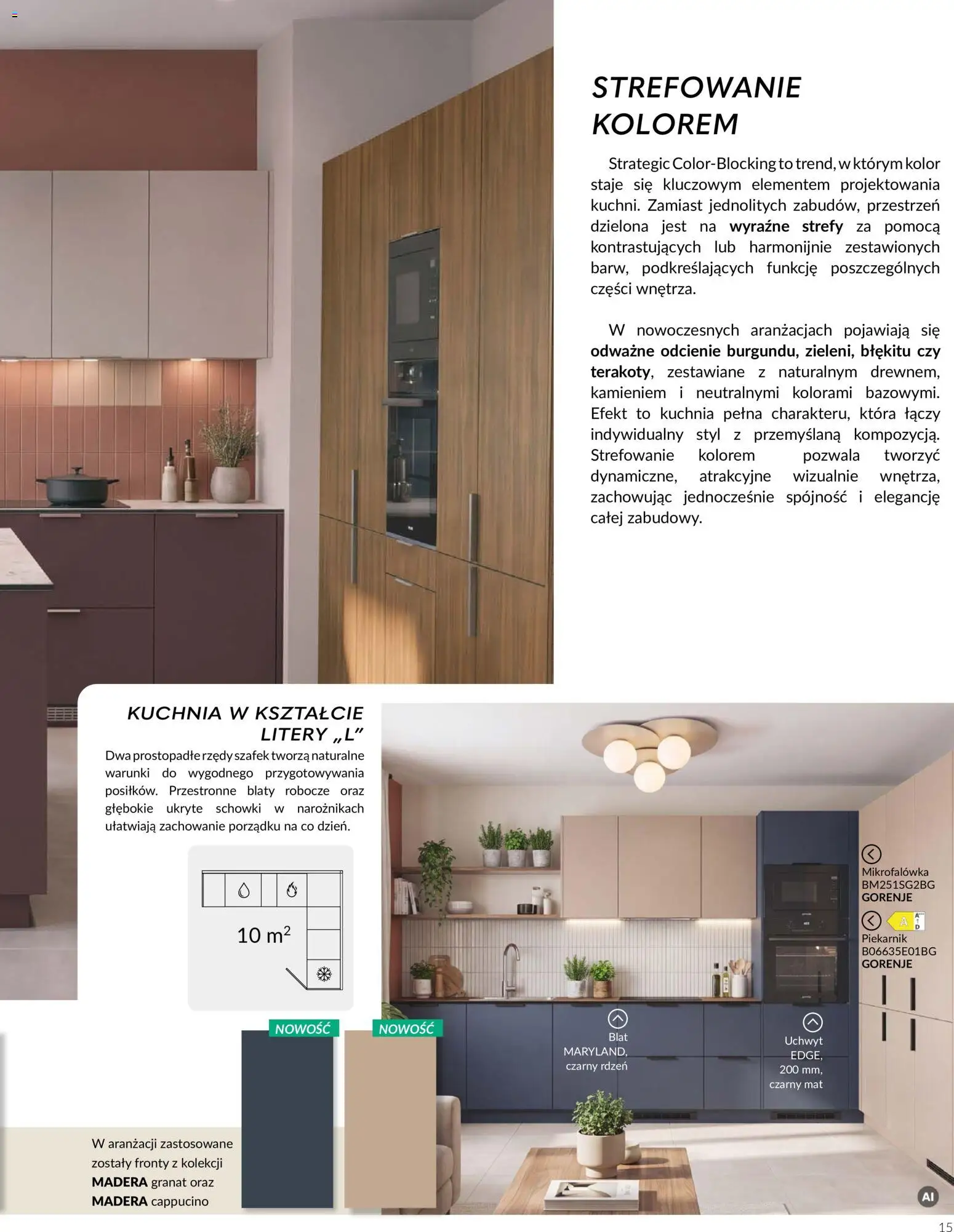 Salony Agata gazetka - Qubik 2026/2027 od 21.10.2026 | Strona: 15 | Produkty: Piekarnik, Mikrofalówka
