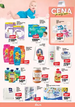 DIS katalog  - pregled DIS kataloga - važi od 07.05.2026 | Strana: 15 | Proizvode: Toalet papir, Mast, Puder, Vlažne maramice