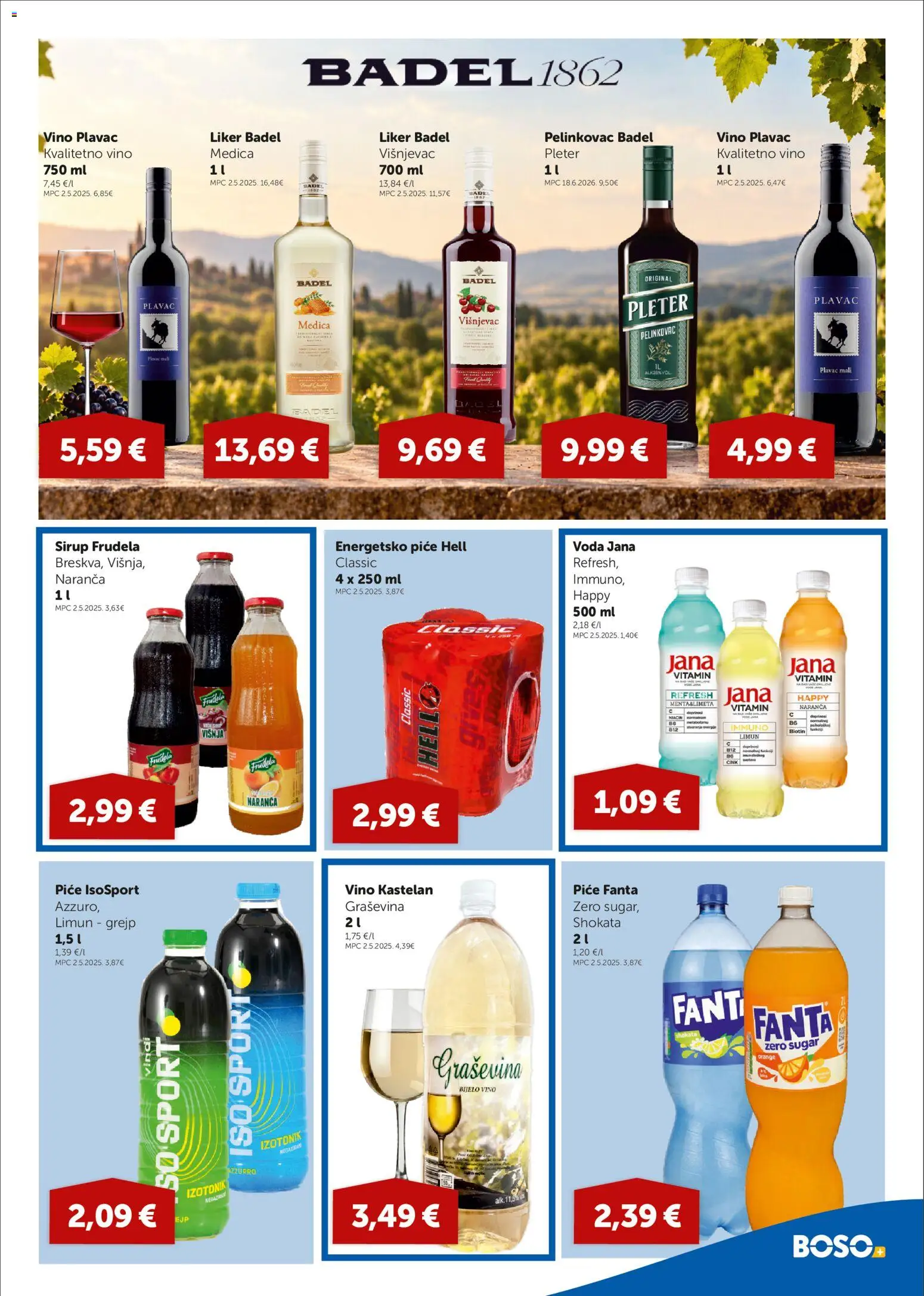 Boso katalog | vrijedi od 29.10.2026 | Stranica: 11 | Proizvodi: Energetsko piće, Pelinkovac, Liker, Sirup