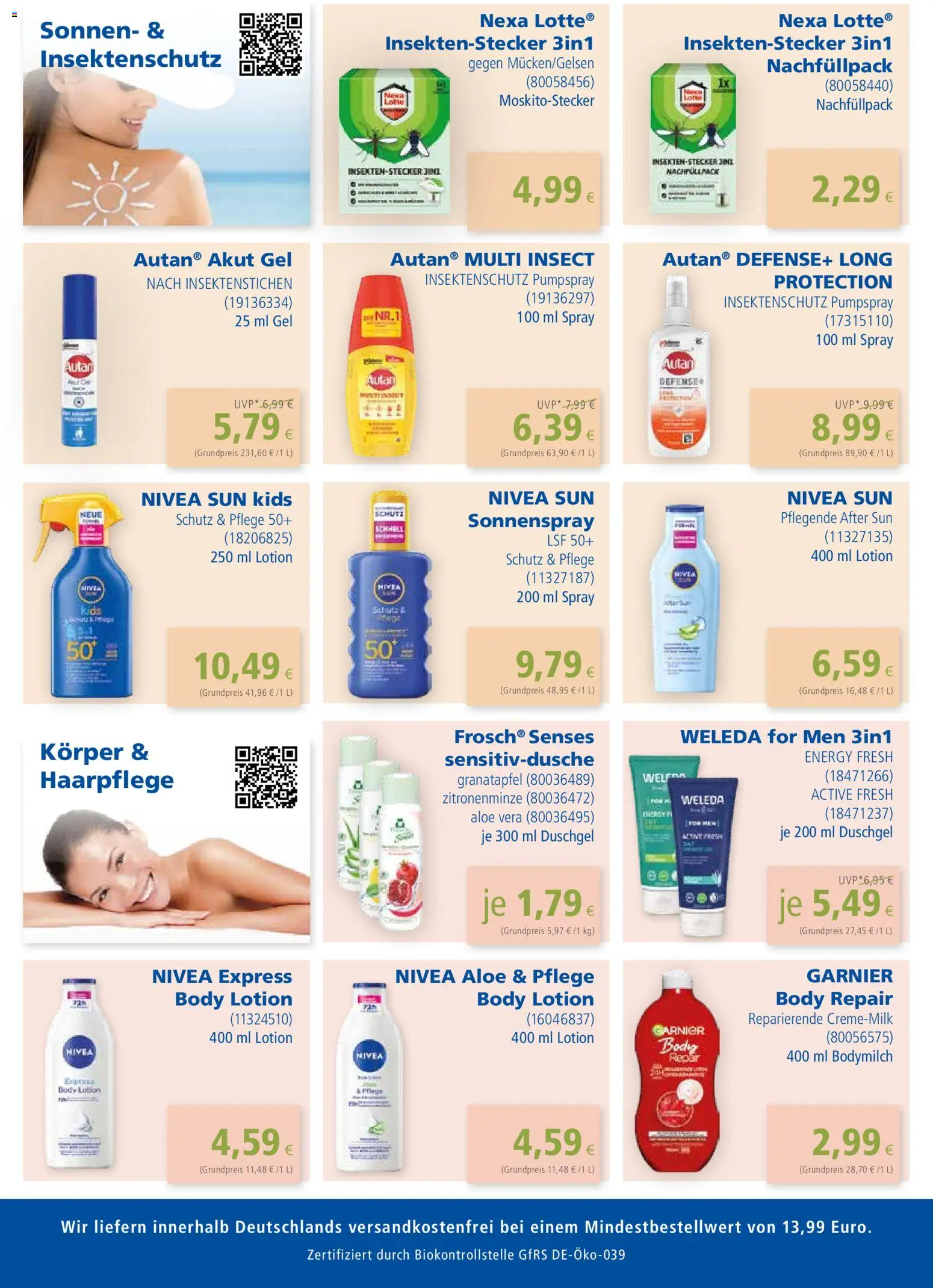 Apotal Drogerieknüller – gültig ab 10.09.2026 | Seite: 3 | Produkte: Granatapfel, Energy, Body Lotion, After Sun