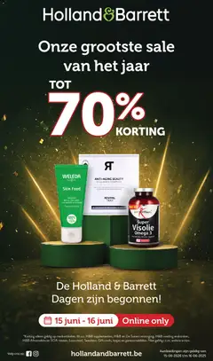Holland & Barrett Folder / Publicité - Voorbeeld van een folder van Holland & Barrett, geldig van 15.06.2026