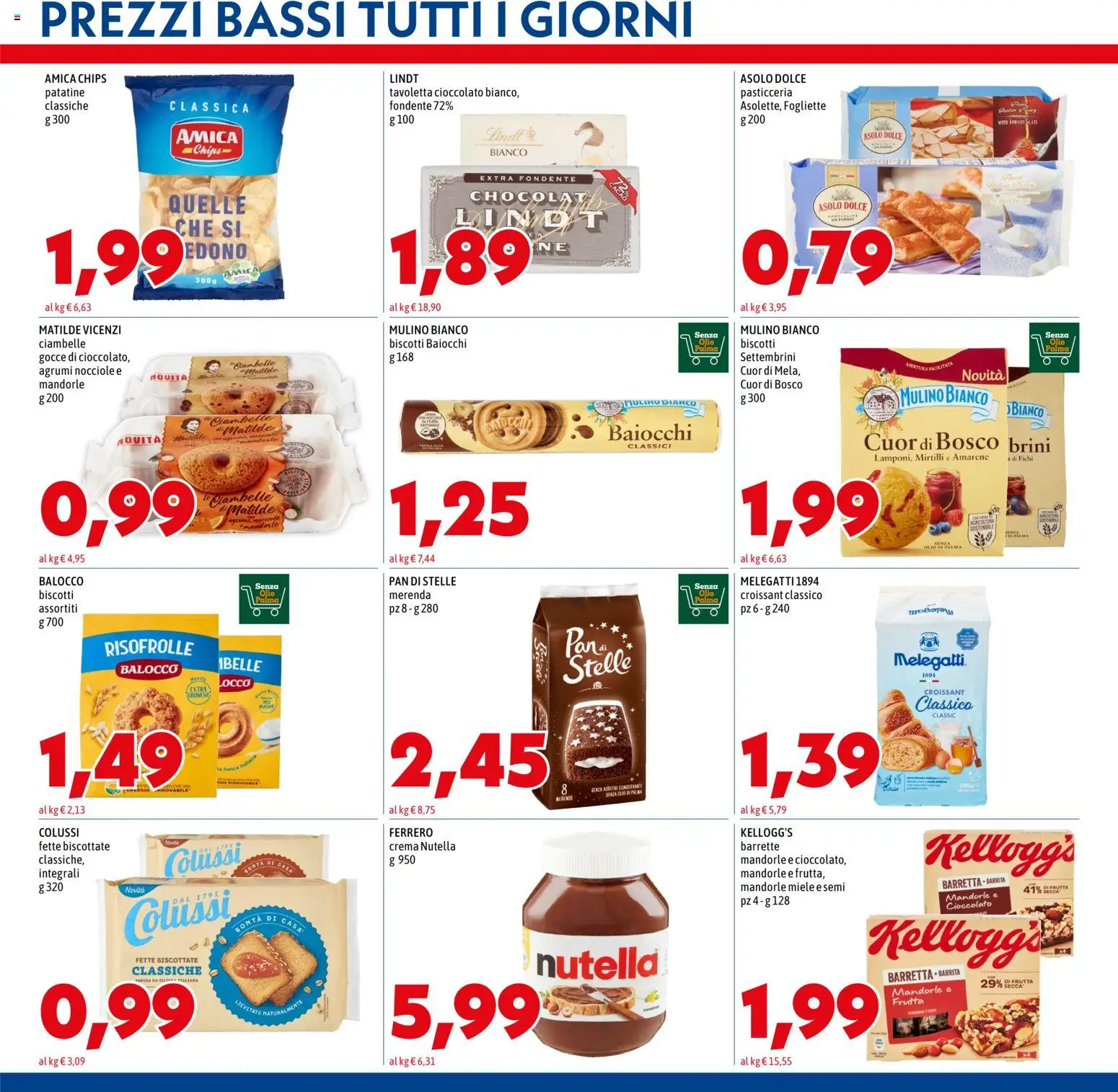 Volantino Mega del 11.06.2026 | Pagina: 9 | Prodotti: Nocciole, Barretta, Fette biscottate, Miele