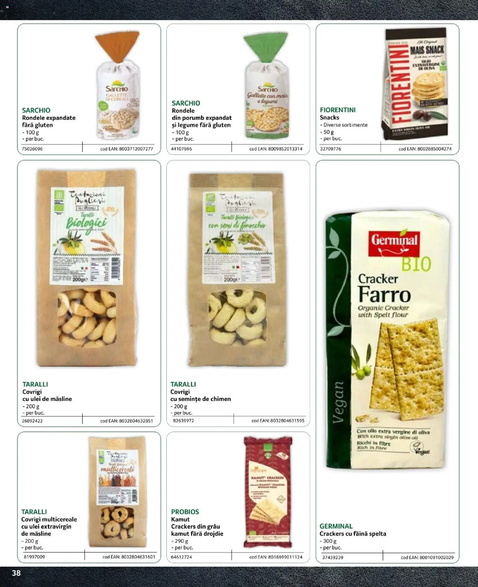 Noul catalog Selgros – valabil de la 09.02.2024 | Pagină: 38 | Produse: Semințe, Ulei, Porumb, Legume