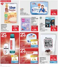 BOROTALCO Deo sprej ili roll on, razne vrste 50 ili 150 ml - Pregled kataloga iz trgovine Kaufland, vrijedi od 29.04.2026 | Stranica: 32 | Proizvodi: Krema za lice, Krema, Dječja hrana, Borotalco