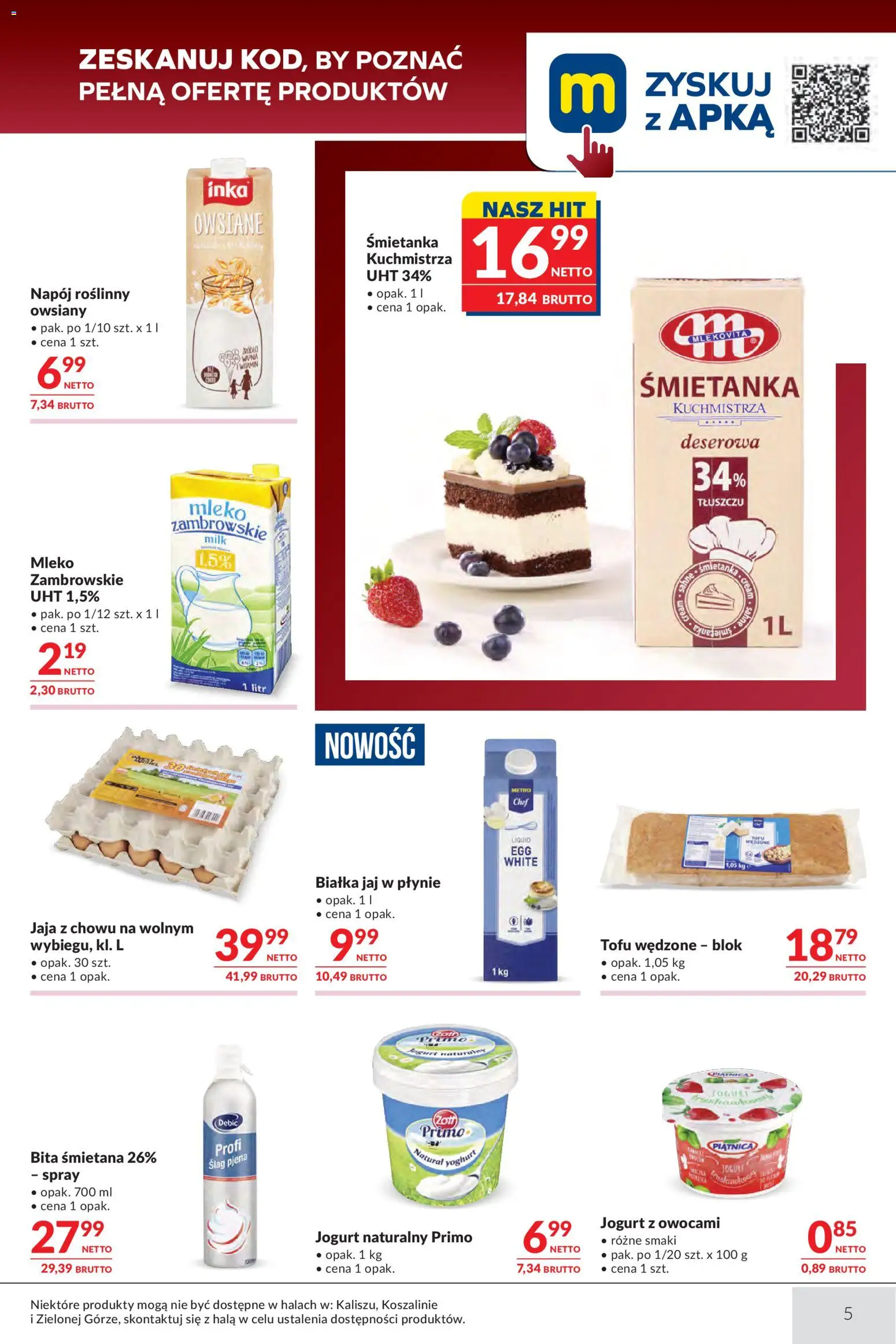 Makro gazetka - Oferta dla gastronomii od 23.06.2026 | Strona: 5