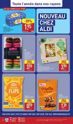 Aldi - Prévisualisation de PÉPITES DE CHOCOLAT NOIR, Albana Pépites de chocolat noir valide à partir de 25/08/2026 | Page: 24