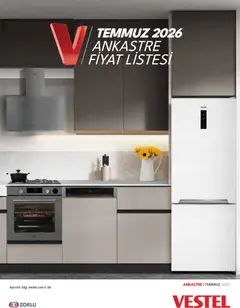 01 Temmuz 2026 tarihinden itibaren geçerli olan Vestel kataloğu önizlemesi