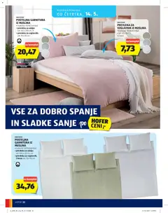 Hofer katalog akcije – veljaven od 06.05.2026 | Stran: 22 | Izdelki: Vzglavnik, Prevleka