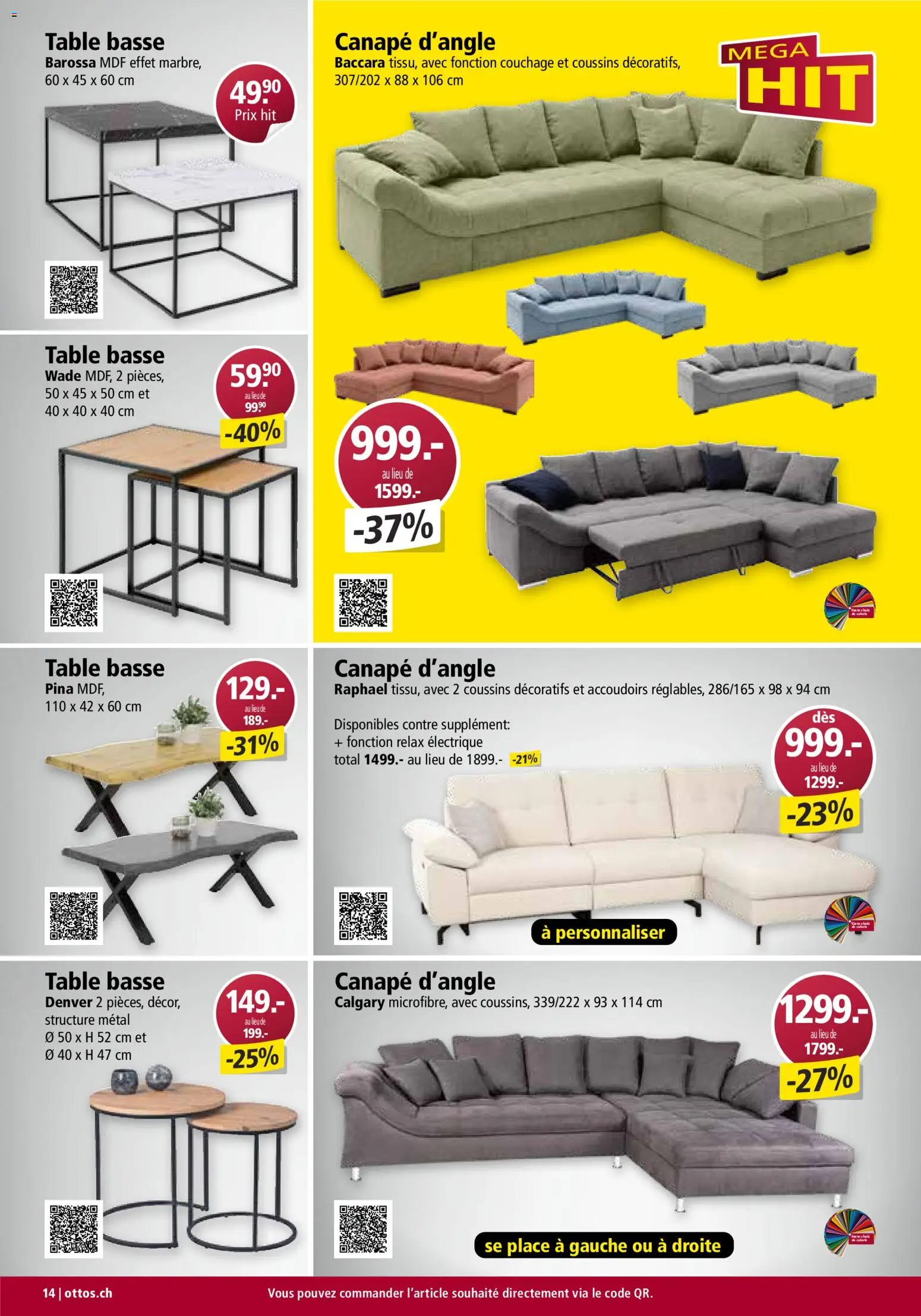 Otto's aktionen Meubles au top – gültig ab 01.09.2026 | Seite: 14