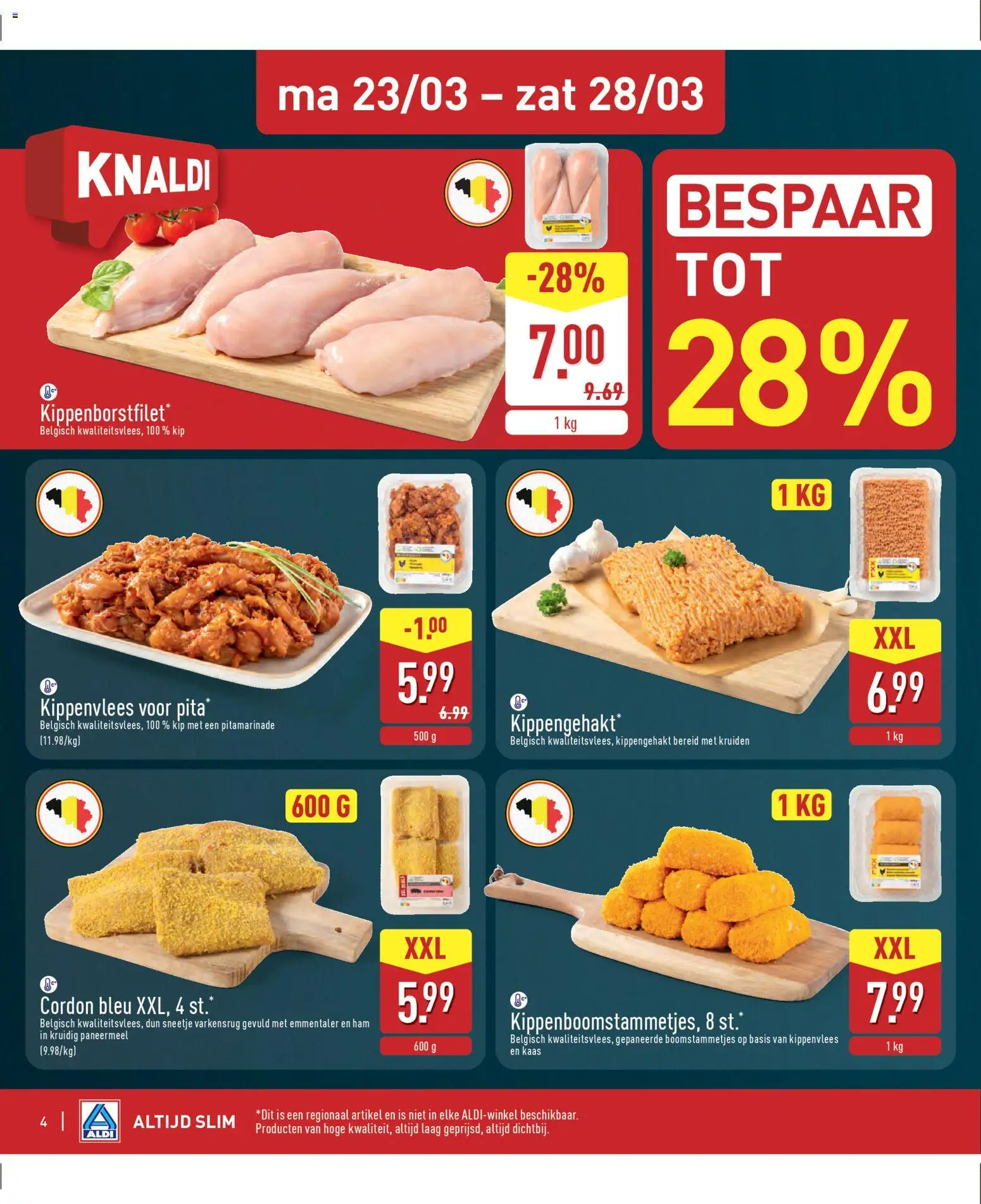 {H1} | Pagina: 4 | Producten: Ham, Kippenvlees, Kippengehakt, Kip