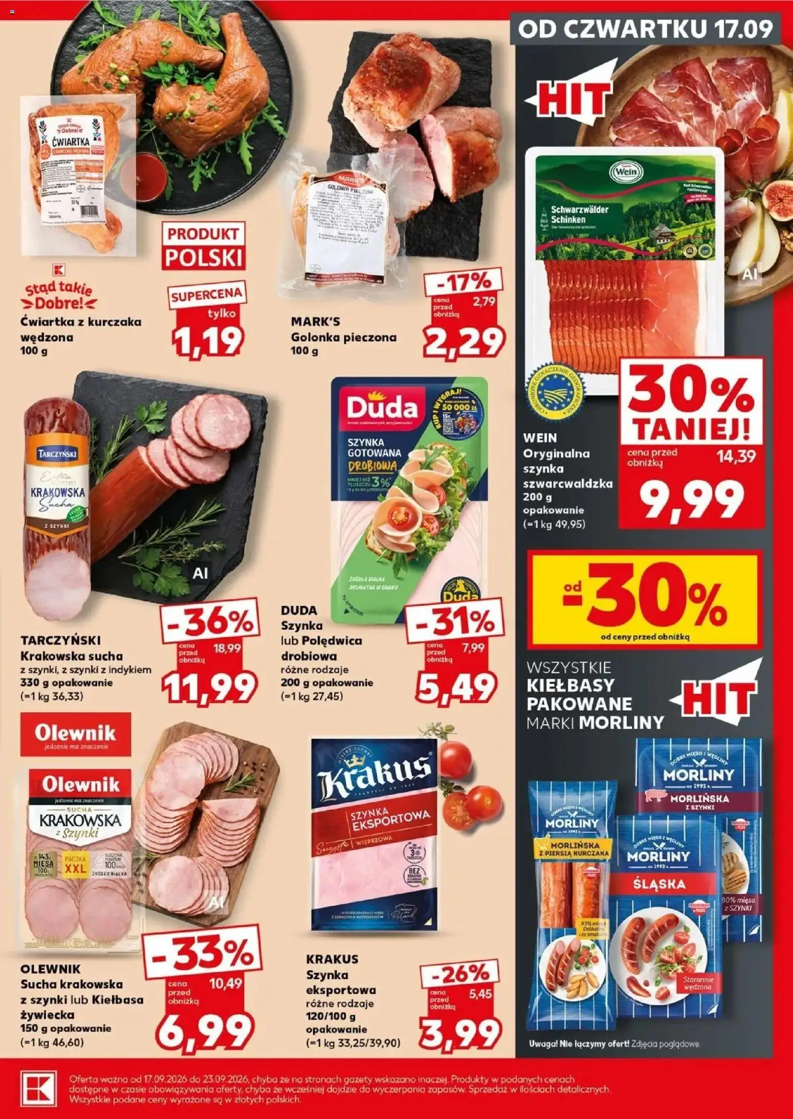 Kaufland gazetka - Mocny start od 21.09.2026 - od jutra PDF | Strona: 17