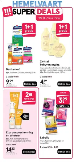 Etos folder - Voorbeeld van een folder van Etos, geldig van 11.05.2026 | Pagina: 4 | Producten: Pot, Geuren, Vitamine D, Crème