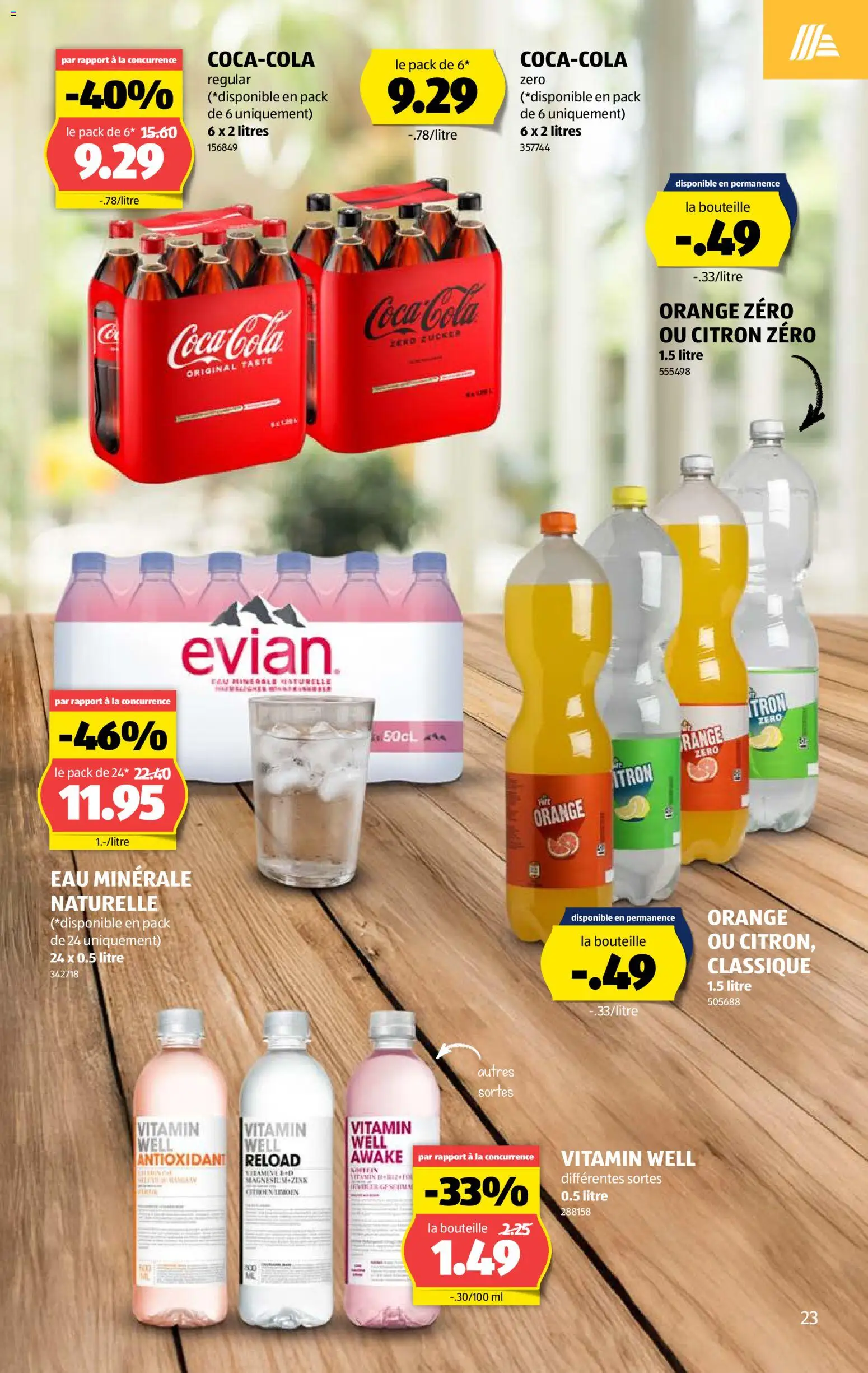 Aldi aktionen FR – gültig ab 04.06.2026 | Seite: 23 | Produkte: Coca Cola, Zucker