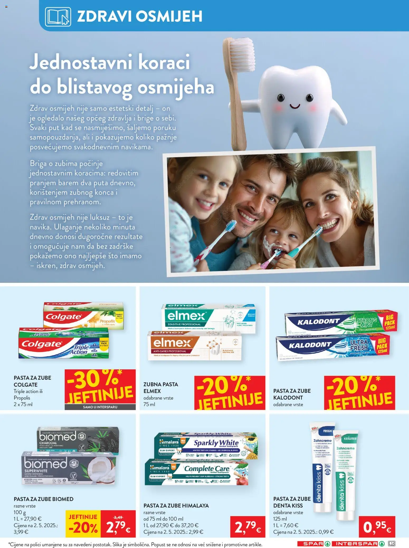 Spar katalog | vrijedi od 20.05.2026 | Stranica: 28 | Proizvodi: Ogledalo, Pasta za zube, Pasta