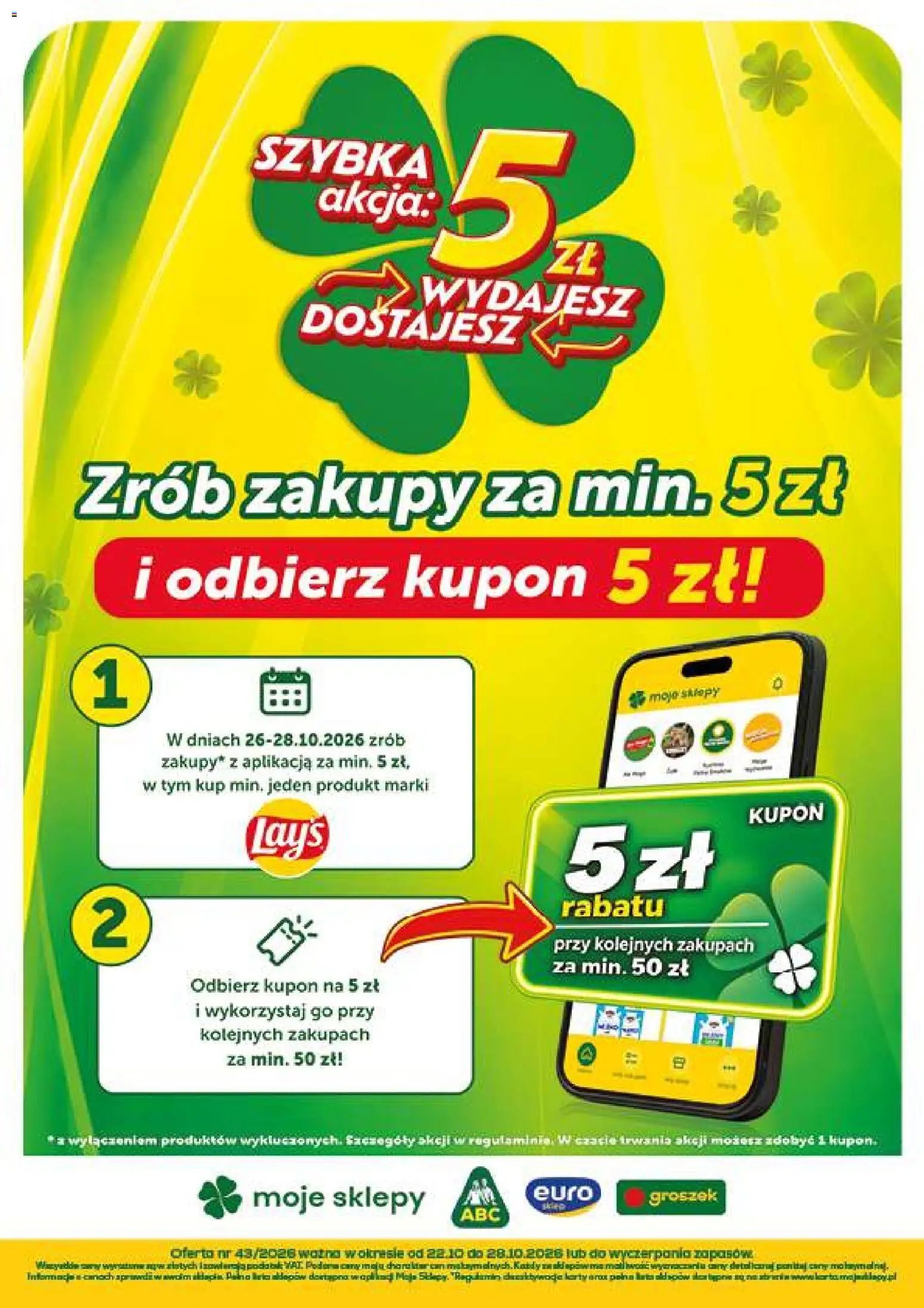 ABC gazetka - Minimarket od 22.10.2026 | Strona: 22 | Produkty: Groszek