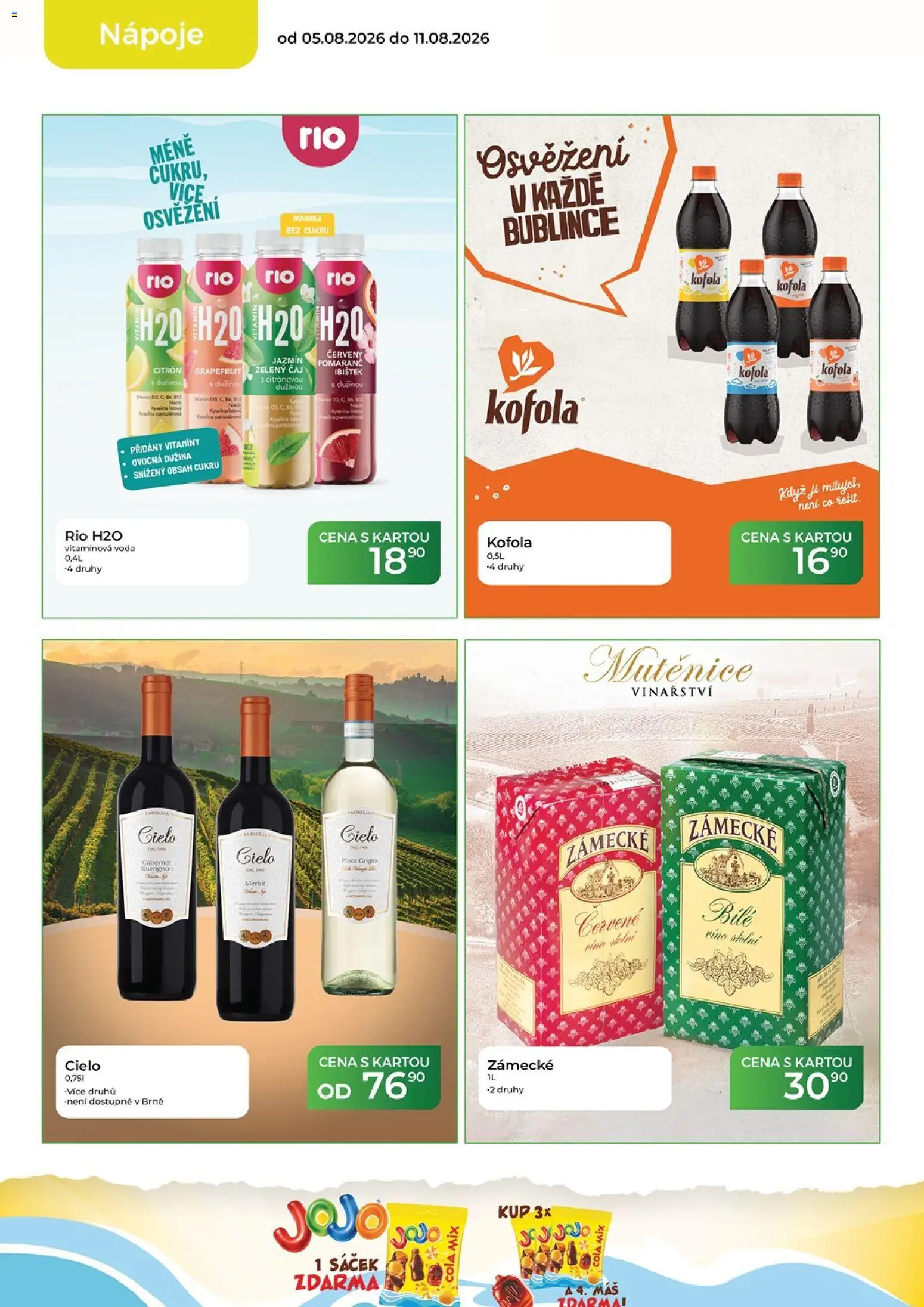 Tamda Foods leták od 05.08.2026 | Strana: 12 | Produkty: Voda, Víno, Merlot, Citron