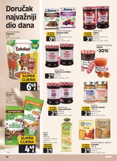 Tommy Katalog - Pregled kataloga iz trgovine Tommy, vrijedi od 28.05.2026 | Stranica: 16 | Proizvodi: Šumsko voće, Čokolada, Toast, Barilla