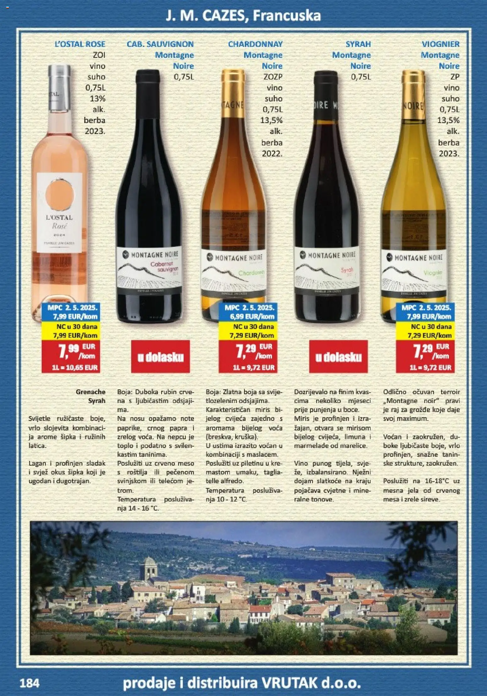 Vrutak katalog | vrijedi od 01.11.2025 | Stranica: 184 | Proizvodi: Miris, Meso, Vino, Grožđe