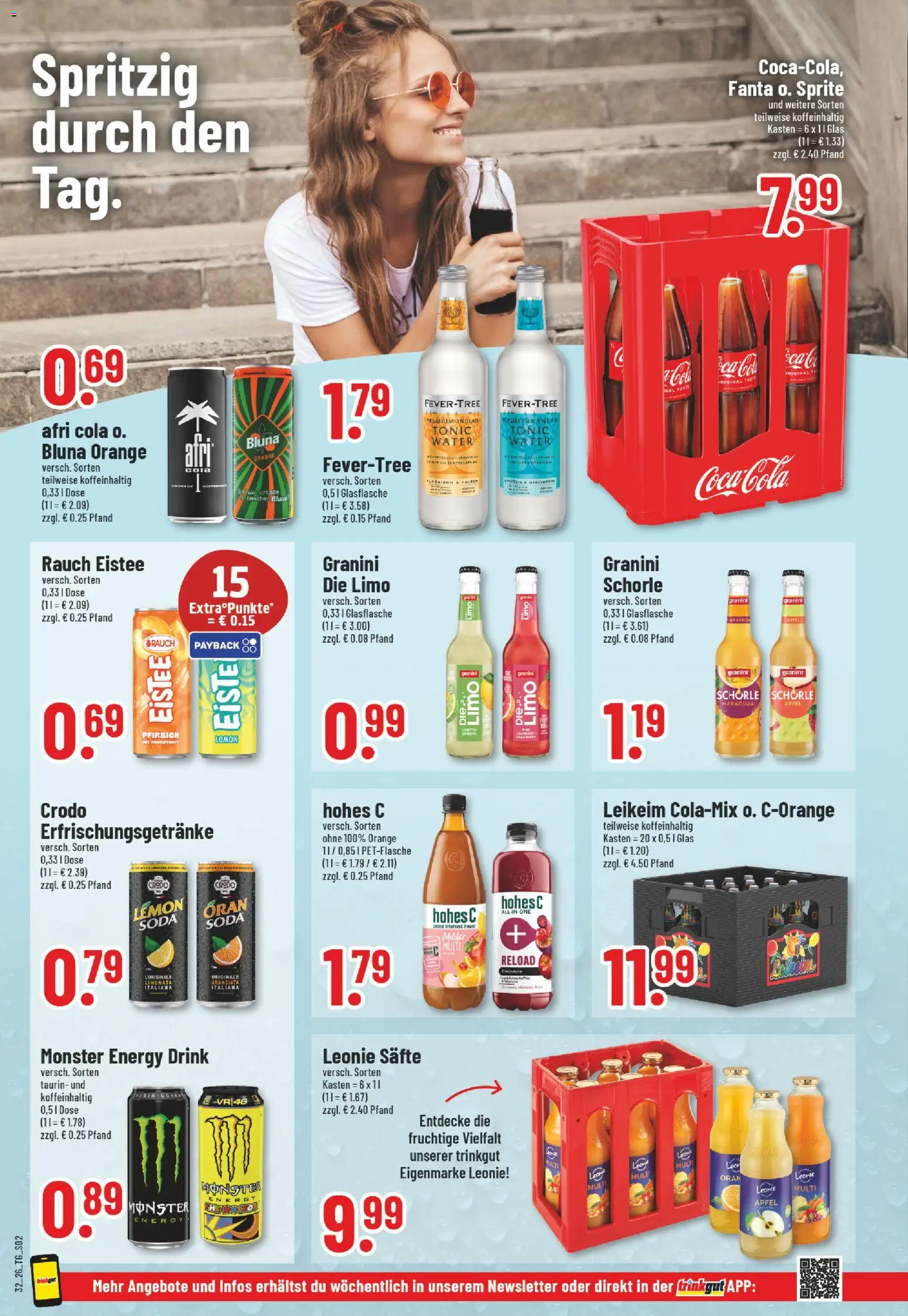 Trinkgut Prospekt – gültig ab 03.08.2026 | Seite: 2 | Produkte: Fanta, Sprite, Granini, Fruchtsaft