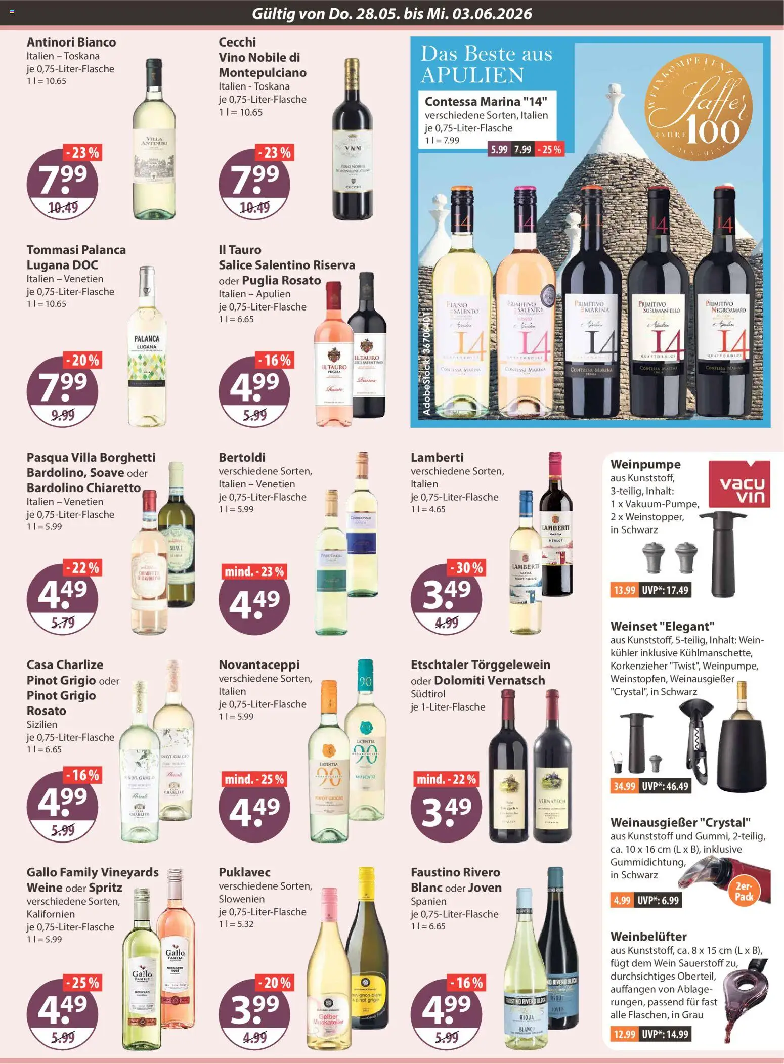 V-Markt Angebote – gültig ab 28.05.2026 | Seite: 13 | Produkte: Merlot, Wein