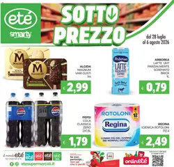 Anteprima del volantino Eté volantino Smarty valido a partire dal 28/07/2026