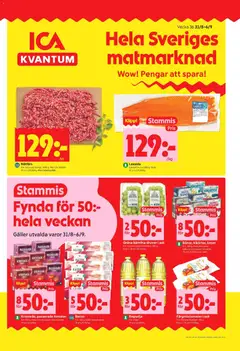 ICA Kvantum erbjudanden - Förhandsvisning av reklamblad från butik ICA Kvantum aktuell från 31/08/2026