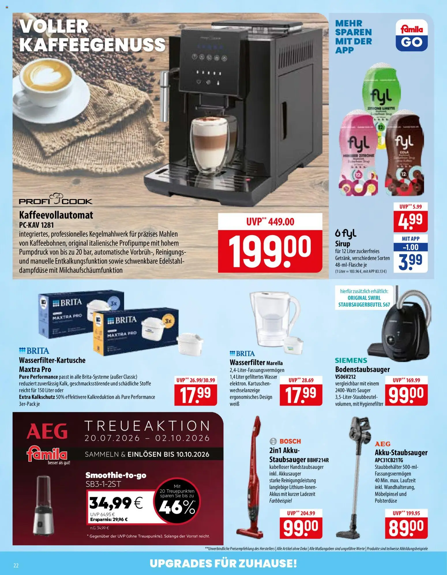 Famila Prospekt – gültig ab 05.10.2026 | Seite: 22