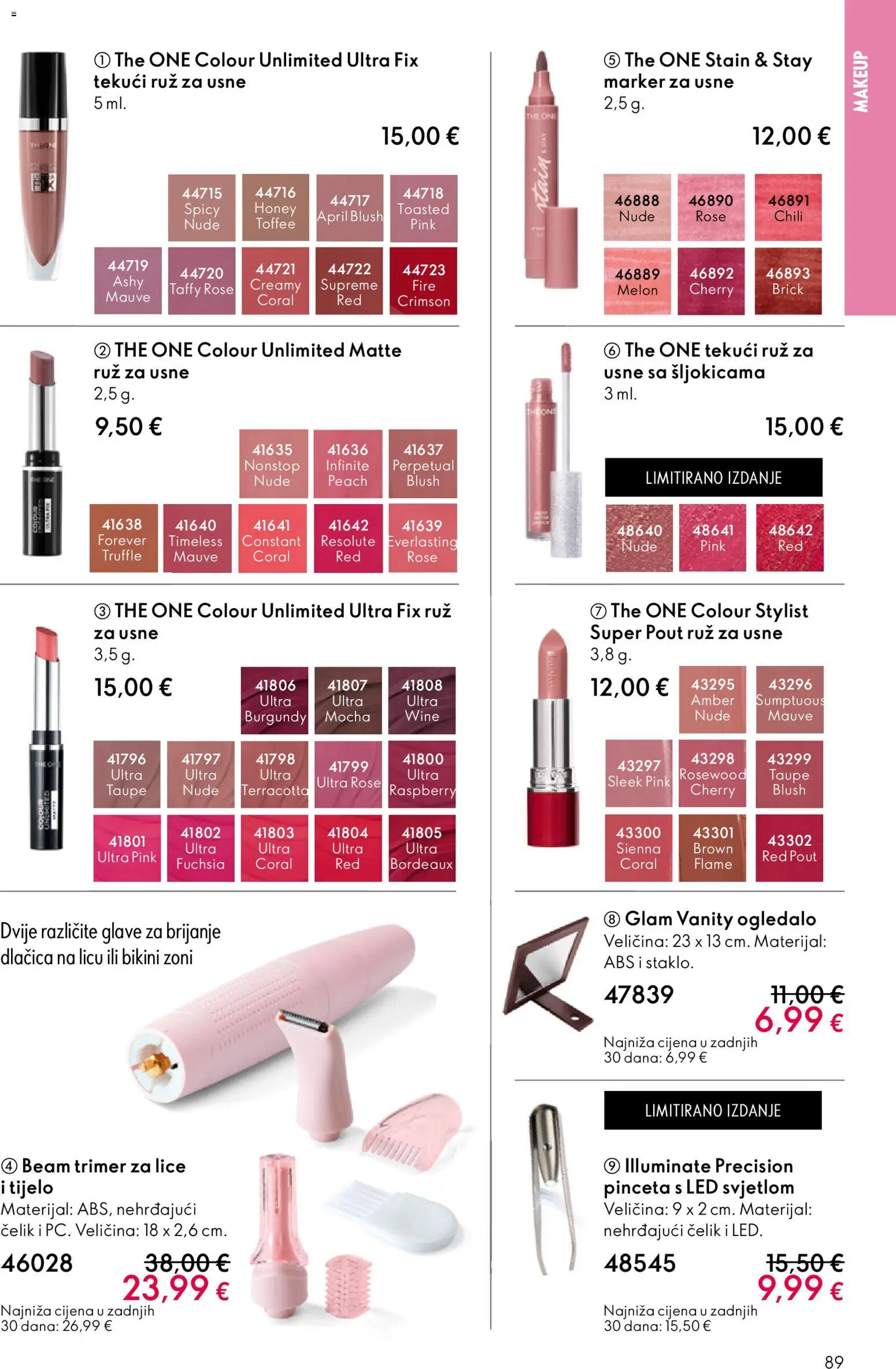 Oriflame katalog | vrijedi od 13.05.2026 | Stranica: 89