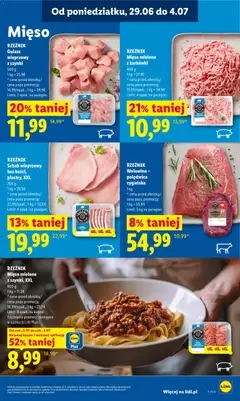 Pogląd oferty "RZEŹNIK Wołowina - polędwica cygańska, Kawałek wołowiny w opakowaniu." - ważna od 02.07.2026 | Strona: 49