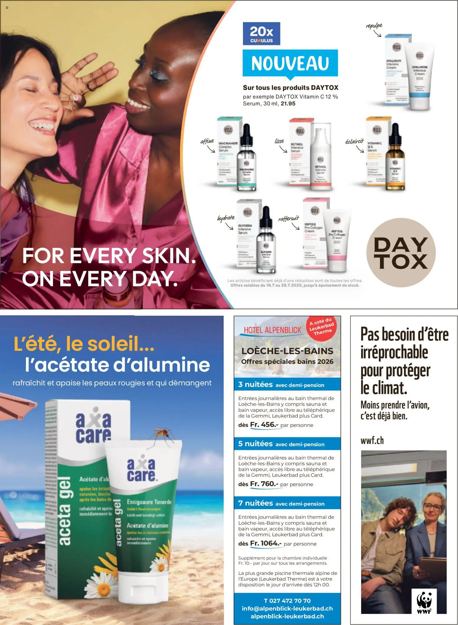 Migros aktionen Magazine FR – gültig ab 15.07.2026 | Seite: 34 | Produkte: Serum