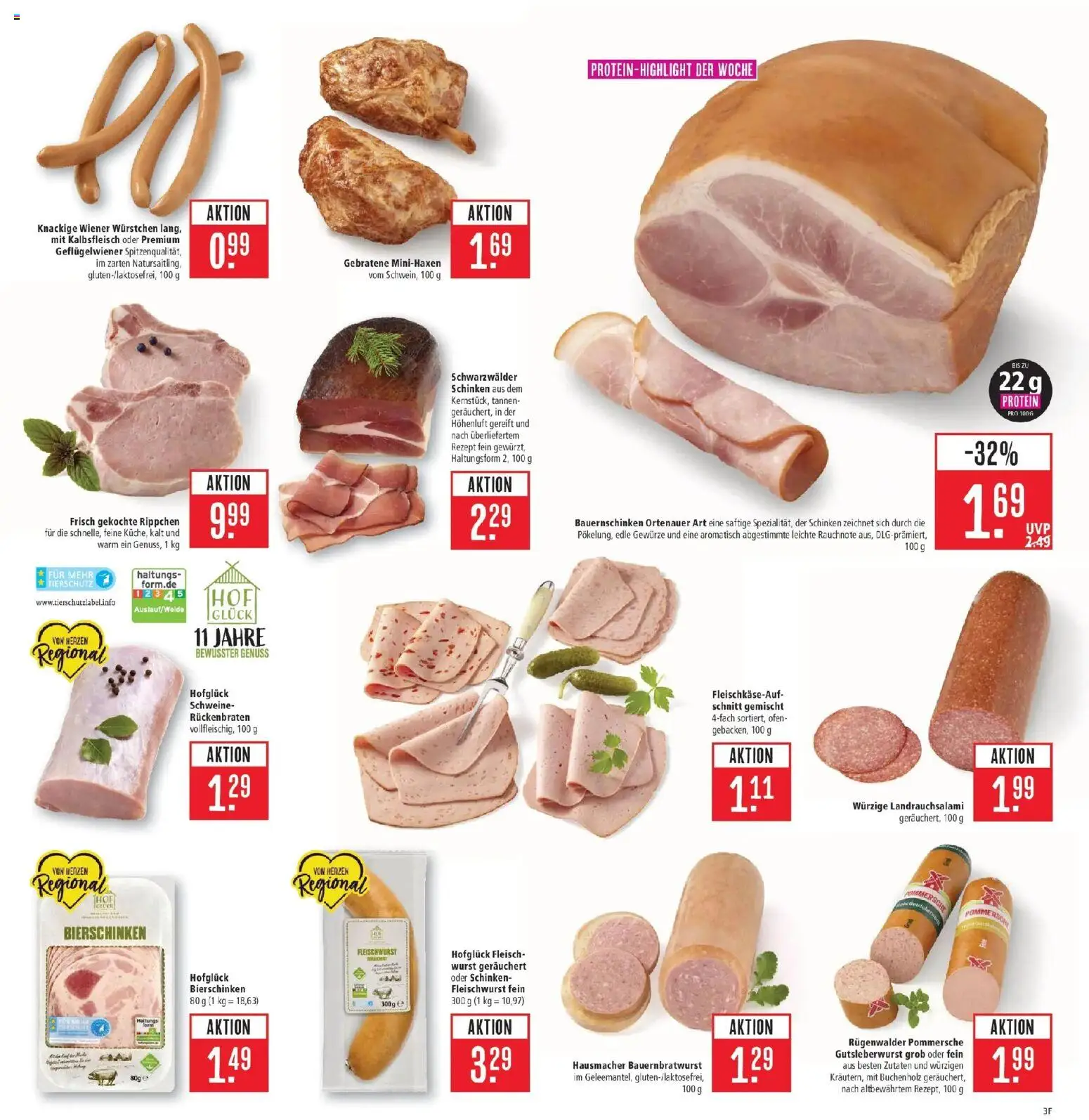 Marktkauf Prospekt Friedrichshafen (ab 24.08.2026) » Angebote online | Seite: 3 | Produkte: Ofen, Wiener wurstchen, Wurst, Fleisch
