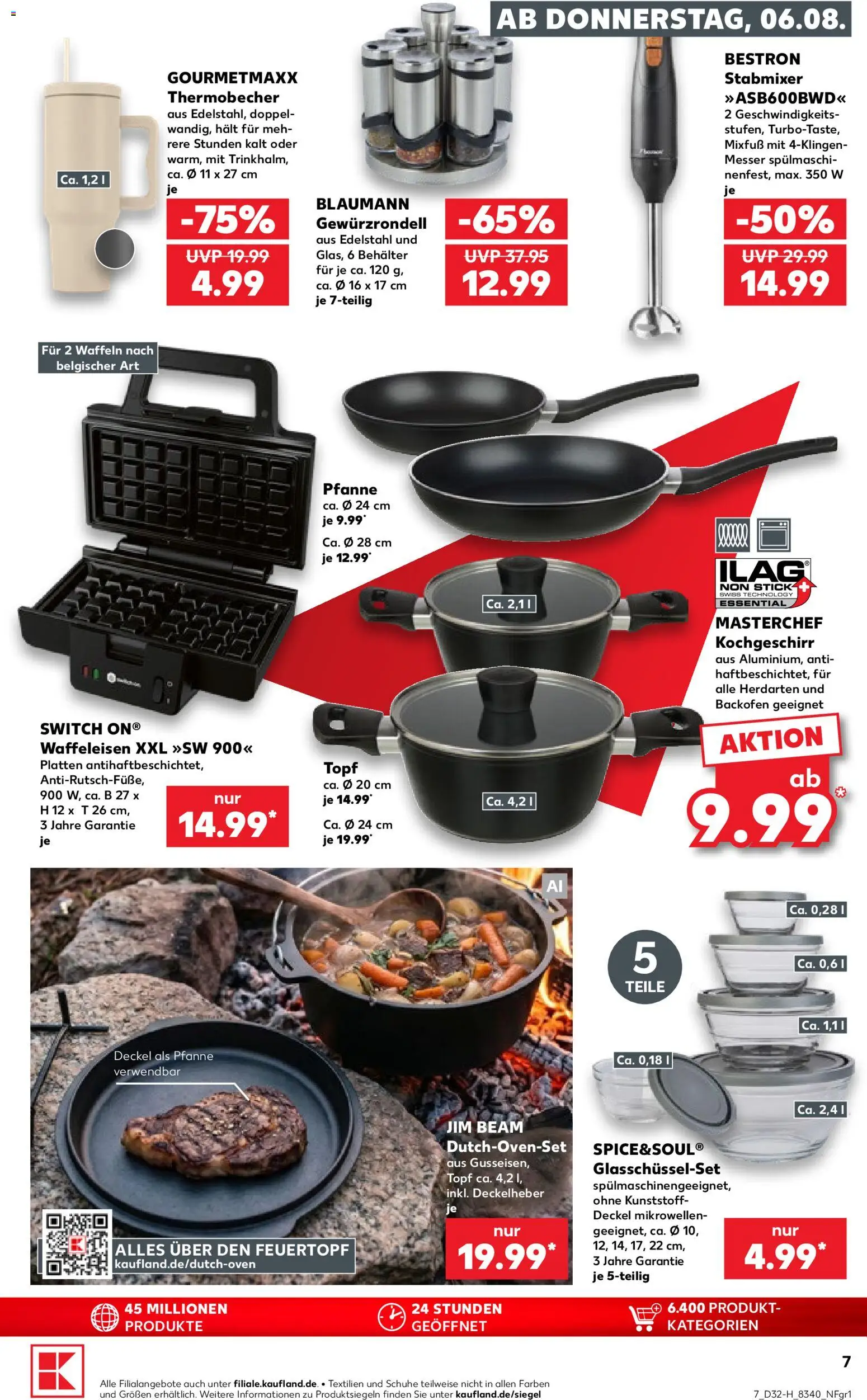 Kaufland Německo leták - Rostock od 06.08.2026 | Strana: 7 | Produkty: Jim Beam