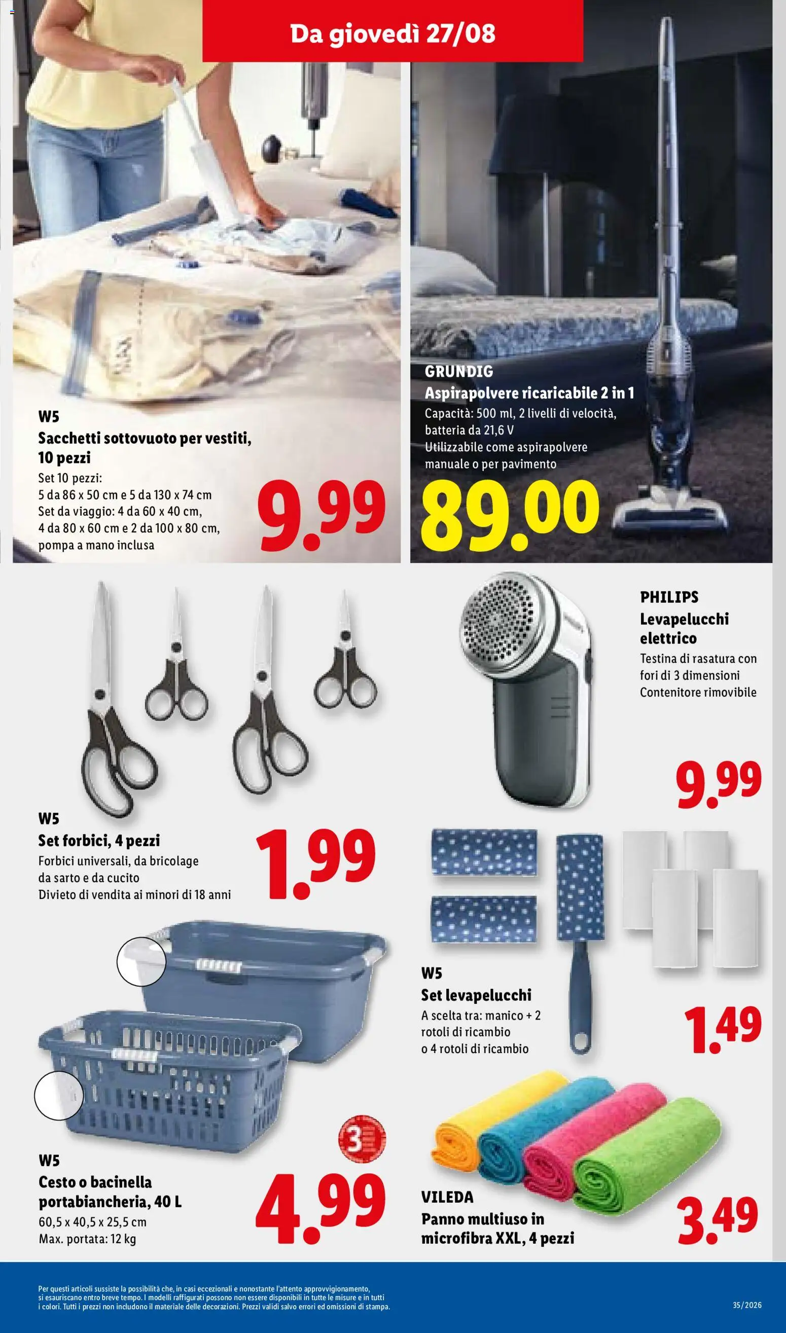 Volantino Lidl del 27/08/2026 | Pagina: 29