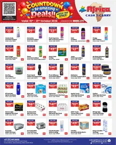 Africa Cash & Carry specials catalogue – valid from 15/10/2026 | Page: 17