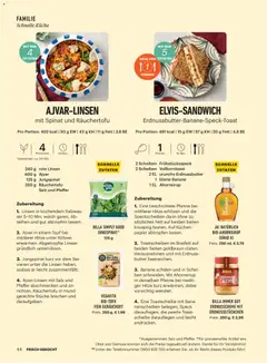 Frisch Gekocht Magazin - amely érvényes a következő dátumtól: 2026.07.01. | Oldal: 42 | Termékek: Ajvár