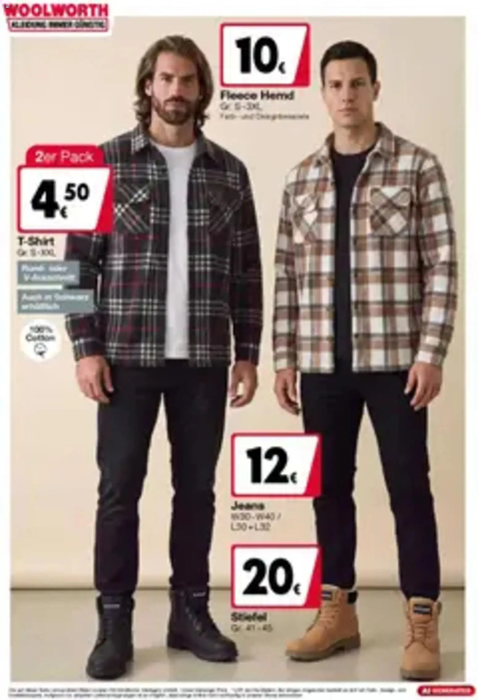 Woolworth Flugblatt gültig ab 30.10.2026 | Seite: 5 | Produkte: Hemd, Stiefel, Jeans