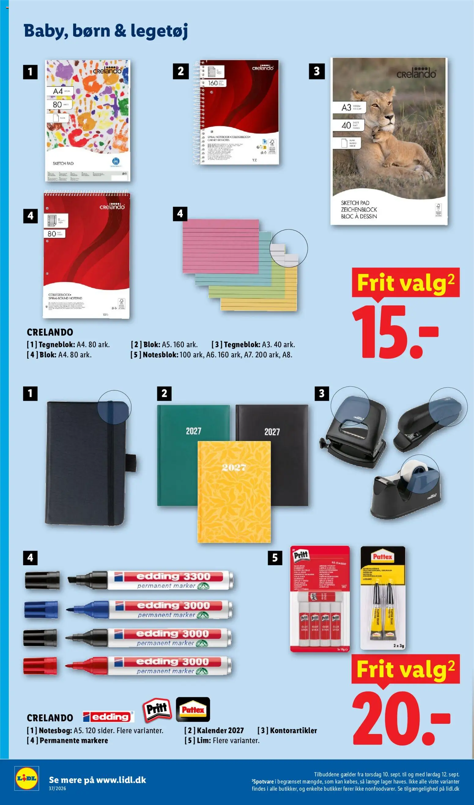 Lidl tilbudsavis – gyldig fra 06/09/2026 | Side: 25 | Produkter: Søm