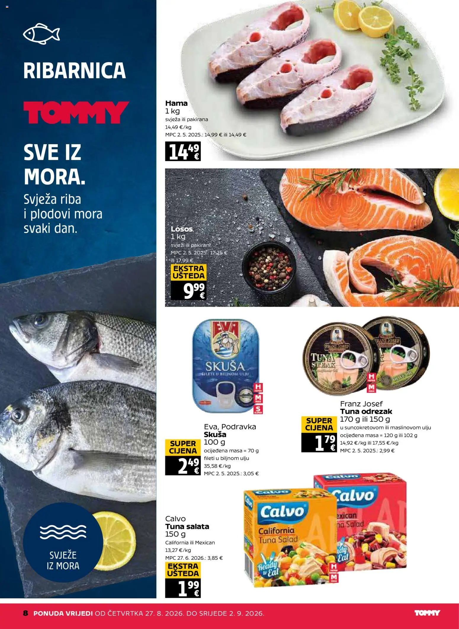 Tommy katalog | vrijedi od 27.08.2026 | Stranica: 8