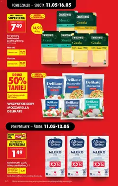 Pogląd oferty "Ser plastry Światowid, 2x250 g/500 g, Ser w plastrach, różne rodzaje: morski, gouda, 2x250 g/500 g" - ważna od 11.05.2026 | Strona: 18
