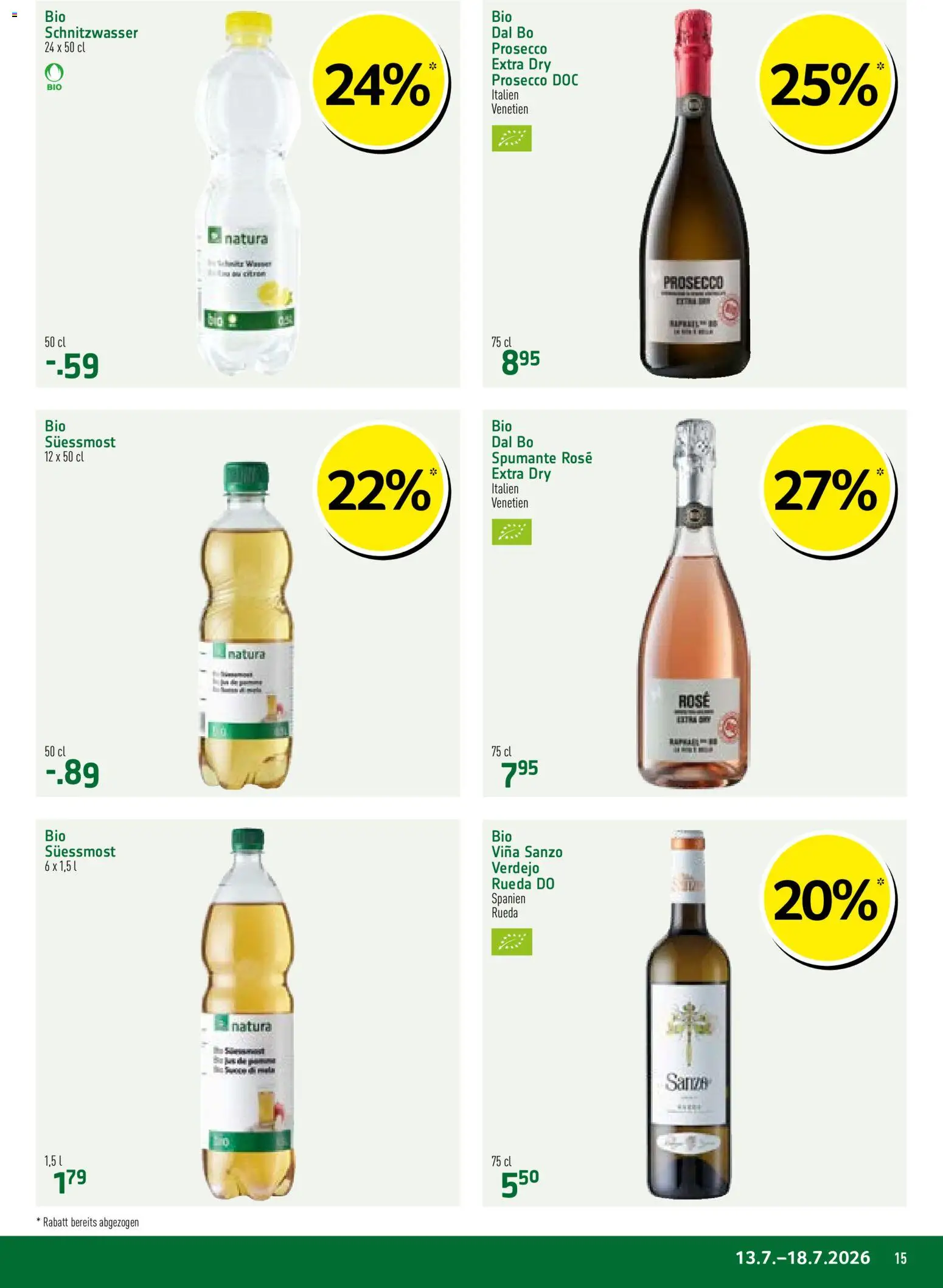 Prodega aktionen Natura – gültig ab 13.07.2026 | Seite: 15