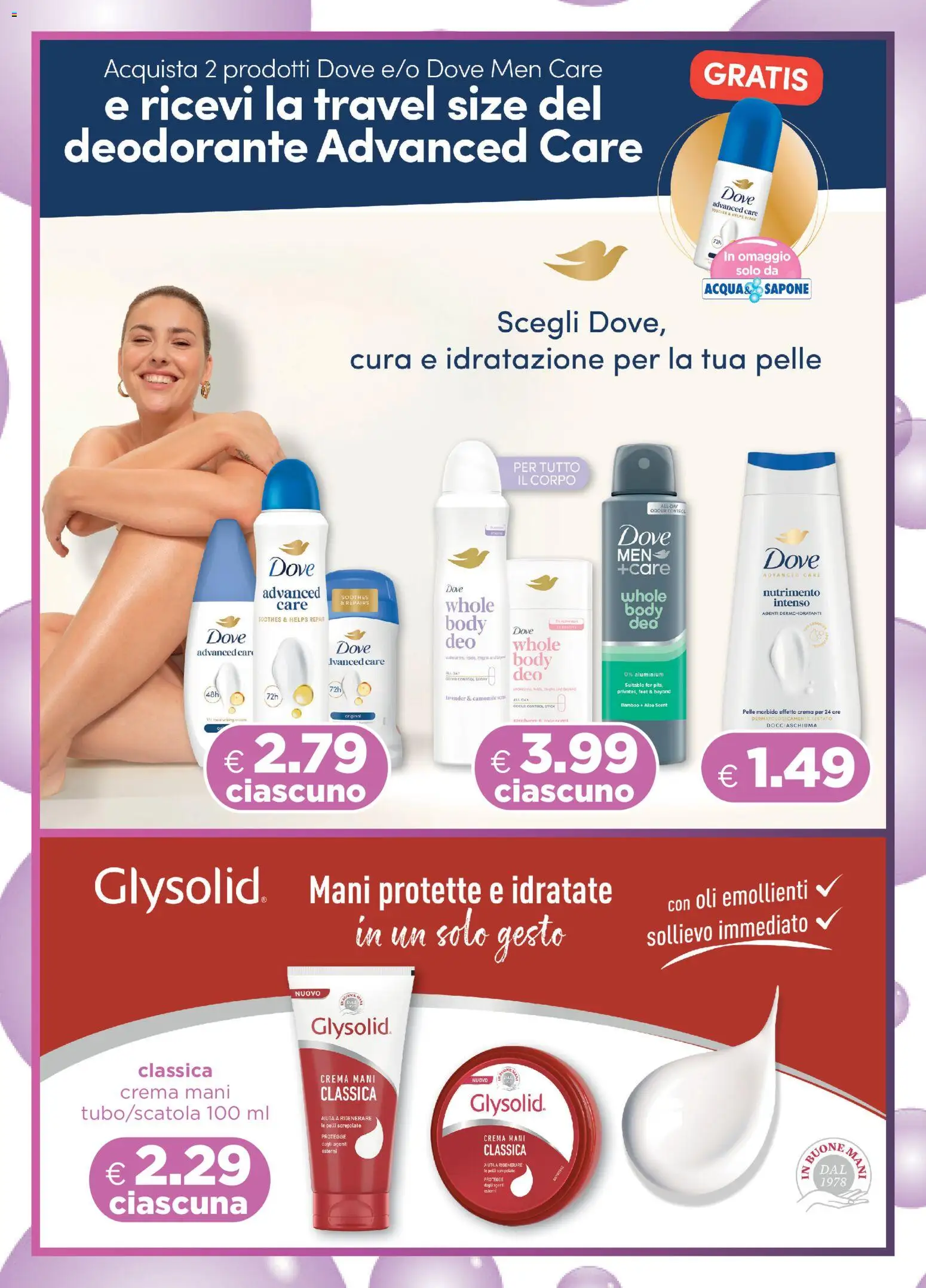 Volantino Acqua e Sapone del 11/10/2026 | Pagina: 10 | Prodotti: Crema, Sapone, Deodorante