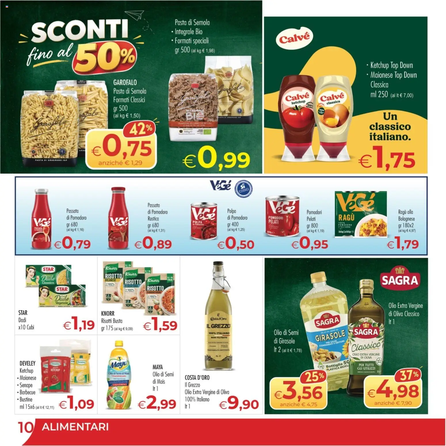 Volantino MerSi Supermercati del 23/09/2026 | Pagina: 10 | Prodotti: Garofalo, Maionese, Barbecue, Bottiglia