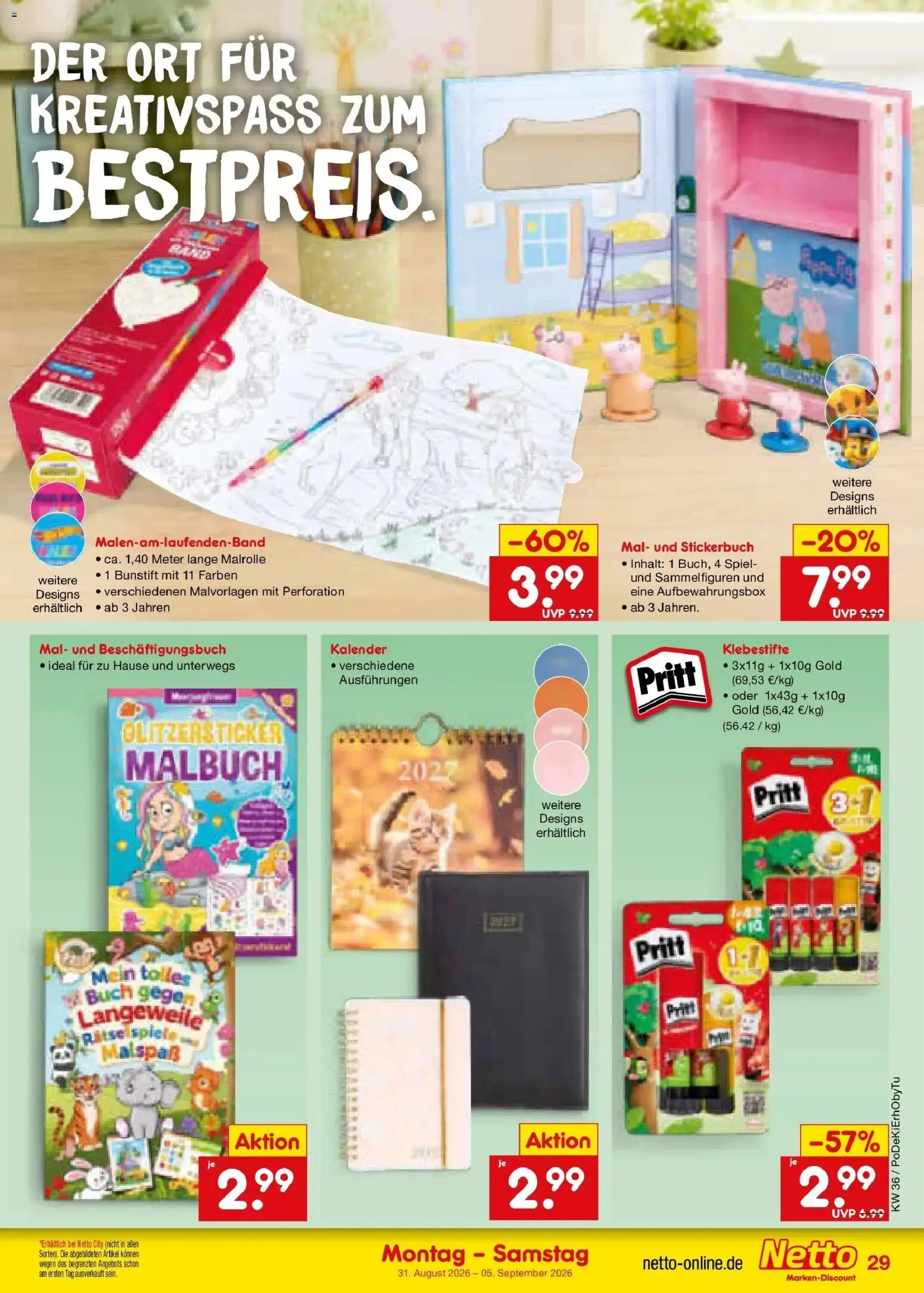 Netto Marken-Discount Prospekt Regensburg (ab 31.08.2026) » Angebote | Seite: 39 | Produkte: Spiel