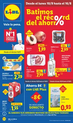 Vista previa Lidl folleto válido desde el 10/08/2026