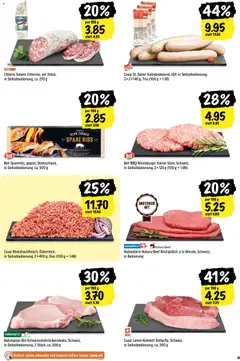 Citterio Salami Citterino, am Stück, Citterio Salami Citterino, am Stück, in Selbstbedienung, ca. 270 g ab 11.06.2026 gültig | Seite: 5 | Produkte: Spare Ribs, Burger, Salami