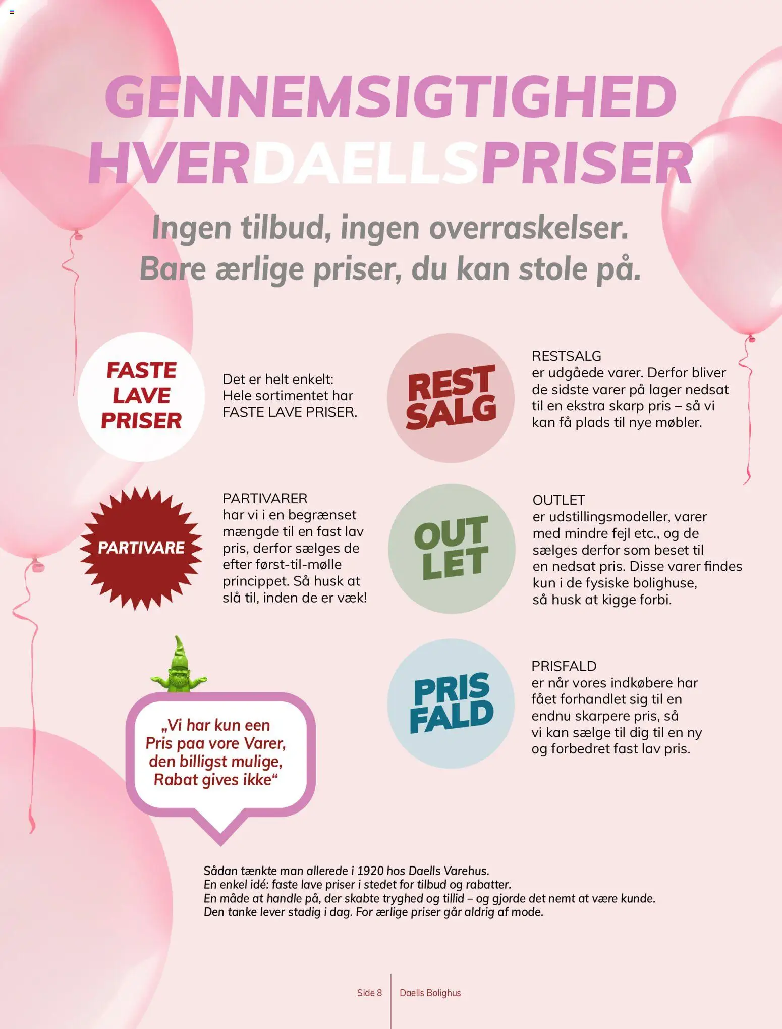 Daells Bolighus tilbudsavis – gyldig fra 15.05.2026 | Side: 8 | Produkter: Søm