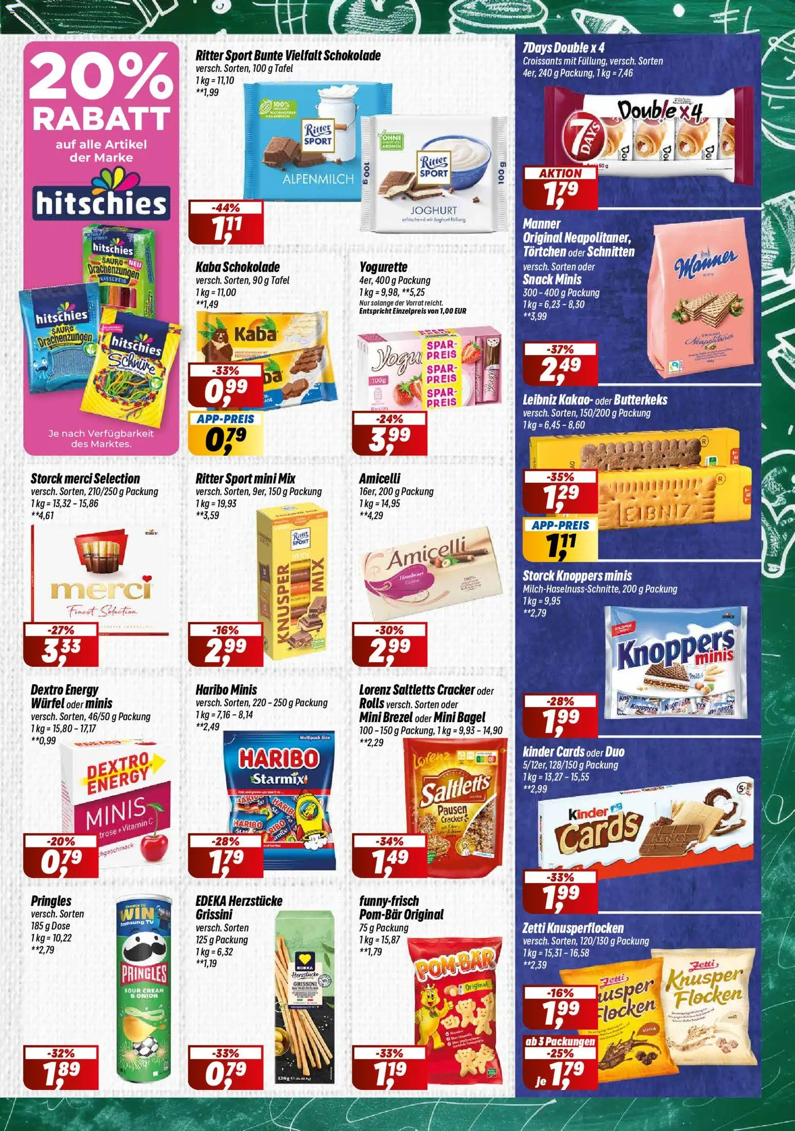 Simmel Prospekt – gültig ab 10.08.2026 | Seite: 9 | Produkte: Yogurette, Knoppers, Flocken, TV