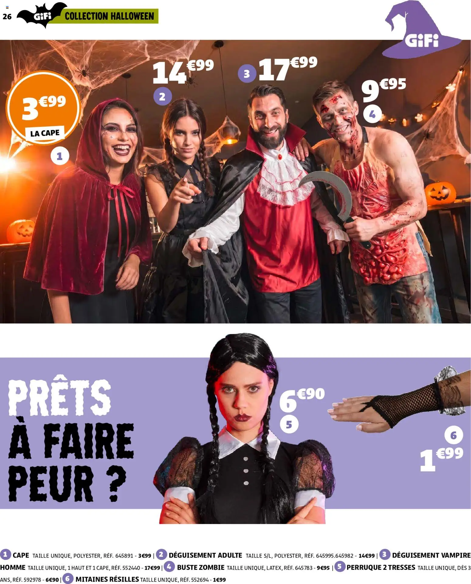 {H1} | Page: 26 | Produits: Déguisement adulte, Deguisement